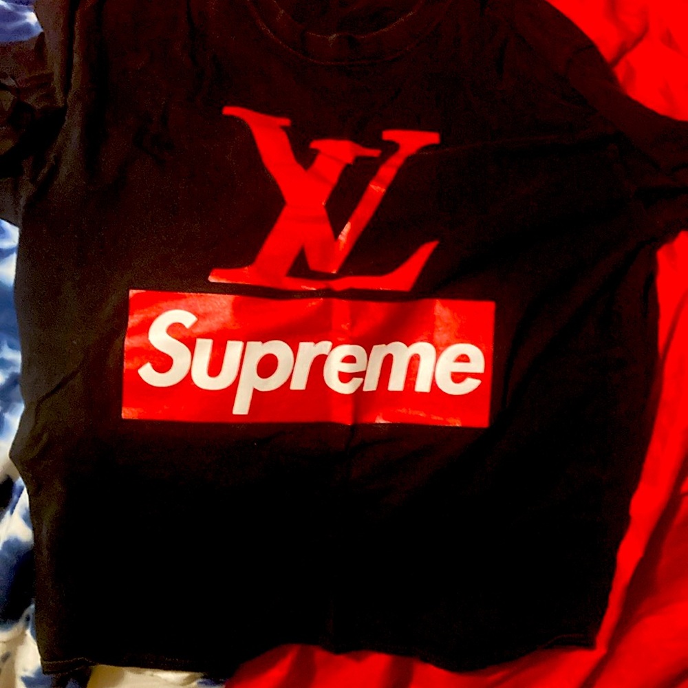 One of one Louis V x SUPREME shirt